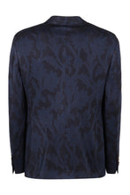 Load image into Gallery viewer, Cotton blend jacquard blazer
