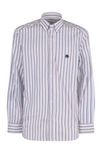 Load image into Gallery viewer, Button-down collar cotton shirt
