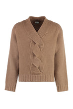 Load image into Gallery viewer, wool V-neck sweater
