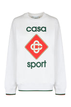 Load image into Gallery viewer, Logo detail cotton sweatshirt
