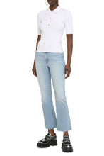 Load image into Gallery viewer, Ribbed knit polo shirt
