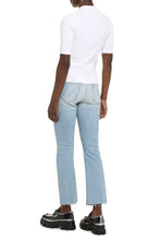 Load image into Gallery viewer, Ribbed knit polo shirt
