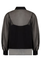 Load image into Gallery viewer, Silk chiffon blouse
