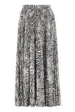 Load image into Gallery viewer, Printed pleated skirt
