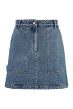 Load image into Gallery viewer, Denim mini skirt
