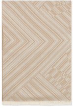 Load image into Gallery viewer, Wool and silk jacquard shawl
