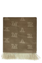 Load image into Gallery viewer, Cashmere scarf with fringes
