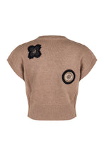 Load image into Gallery viewer, Crop sweater in wool and cashmere
