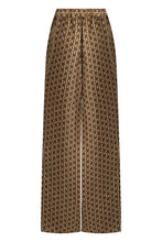 Load image into Gallery viewer, Printed wide-leg pants in silk
