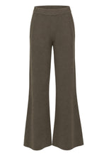 Load image into Gallery viewer, Wide-leg pants with elastic waistband
