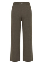 Load image into Gallery viewer, Wide-leg pants with elastic waistband
