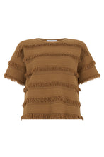 Load image into Gallery viewer, Oversized sweater with fringes
