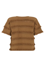 Load image into Gallery viewer, Oversized sweater with fringes
