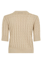 Load image into Gallery viewer, Linen sweater with short sleeves
