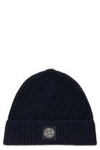 Load image into Gallery viewer, Hat made of virgin wool with ribbing
