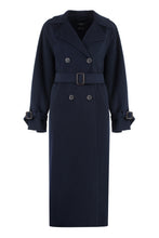 Load image into Gallery viewer, Natale Double-breasted virgin wool  coat
