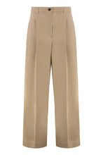Load image into Gallery viewer, Cotton gabardine trousers
