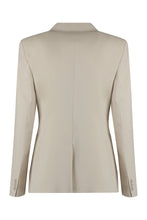 Load image into Gallery viewer, Nervoso double-breasted wool blazer
