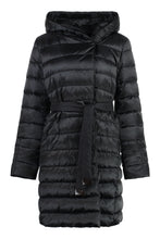 Load image into Gallery viewer, The Cube - Nove long hooded down jacket
