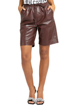 Load image into Gallery viewer, Munira faux leather shorts
