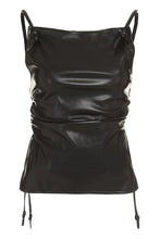 Load image into Gallery viewer, Vegan leather top
