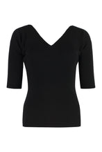 Load image into Gallery viewer, Oceano viscose V-neck pullover
