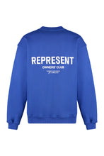 Load image into Gallery viewer, Cotton crew-neck sweatshirt with logo
