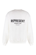 Load image into Gallery viewer, Cotton crew-neck sweatshirt
