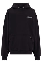 Load image into Gallery viewer, Black hoodie with print
