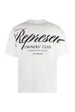 Load image into Gallery viewer, Cotton crew-neck T-shirt
