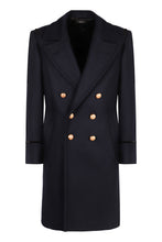 Load image into Gallery viewer, Double-breasted wool coat
