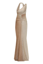 Load image into Gallery viewer, Knitted lurex maxi-dress
