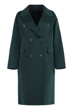 Load image into Gallery viewer, Oliver Double-breasted virgin wool  coat
