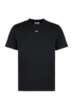 Load image into Gallery viewer, Cotton crew-neck T-shirt
