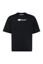 Load image into Gallery viewer, Cotton crew-neck T-shirt
