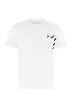 Load image into Gallery viewer, Cotton crew-neck T-shirt
