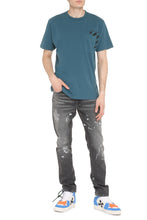 Load image into Gallery viewer, Cotton crew-neck T-shirt
