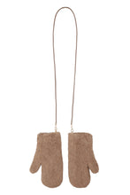 Load image into Gallery viewer, Mittens in teddy made of alpaca and cashmere

