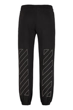 Load image into Gallery viewer, Logo detail cotton track-pants
