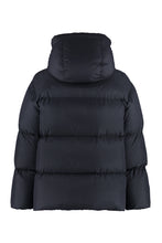 Load image into Gallery viewer, Hooded full-zip down jacket
