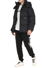 Load image into Gallery viewer, Hooded full-zip down jacket
