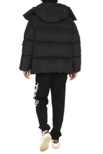 Load image into Gallery viewer, Hooded full-zip down jacket
