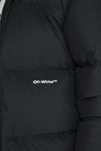 Load image into Gallery viewer, Hooded full-zip down jacket
