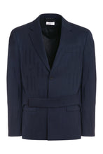 Load image into Gallery viewer, Wool single-breasted blazer
