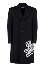 Load image into Gallery viewer, Skate wool coat
