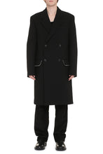 Load image into Gallery viewer, Double-breasted virgin wool  coat
