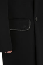 Load image into Gallery viewer, Double-breasted virgin wool  coat
