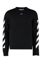 Load image into Gallery viewer, Cotton blend crew-neck sweater
