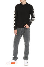 Load image into Gallery viewer, Cotton blend crew-neck sweater
