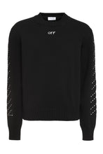Load image into Gallery viewer, Cotton crew-neck sweater
